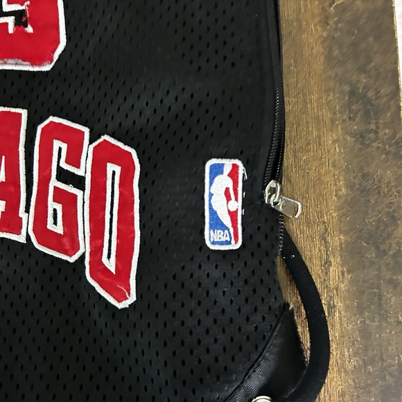 Nike Michael‎ Jordan Chicago Bulls #23 Drawstring Mesh Backpack Bag NBA - Picture 4 of 7